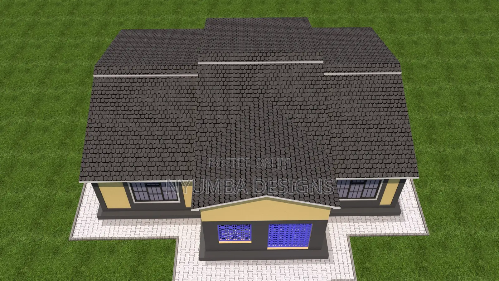 Low Cost 3 Bedroom House Plan