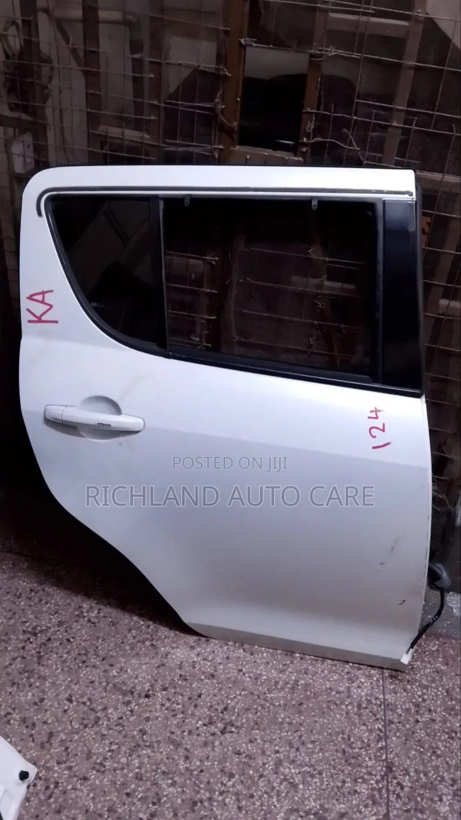 Suzuki Swift Zc72s Rear Right Door