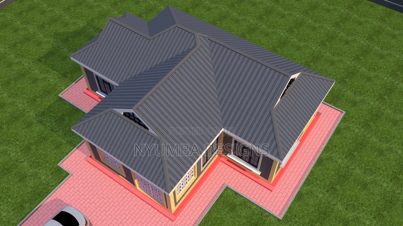 Low Cost 1 Bedroom House Plan