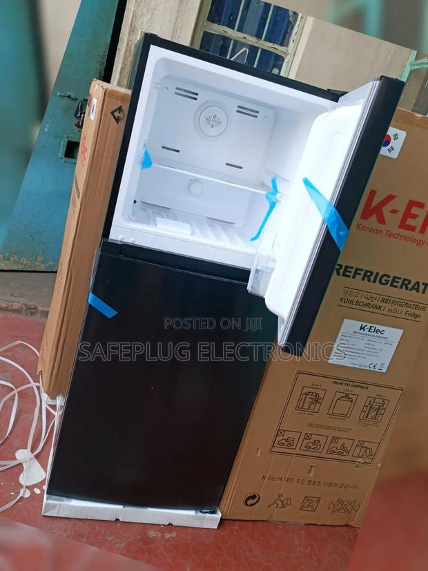 Non Frost Refrigerator -Black Klec 181 Litres