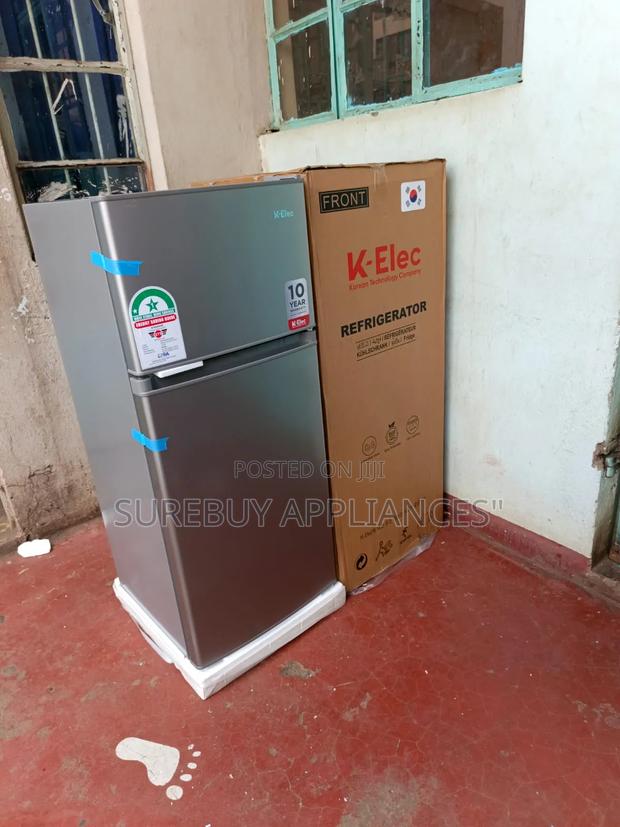 Klec 128l Double Door Fridge – Energy Saving, Fast Cooling - main view