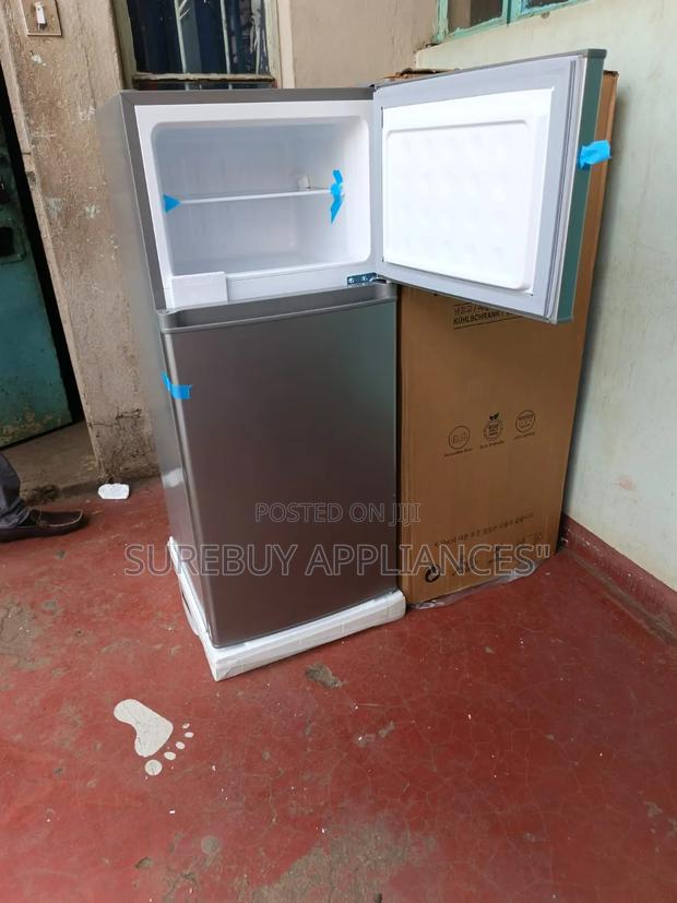 Klec 128l Double Door Fridge – Energy Saving, Fast Cooling - thumbnail 2