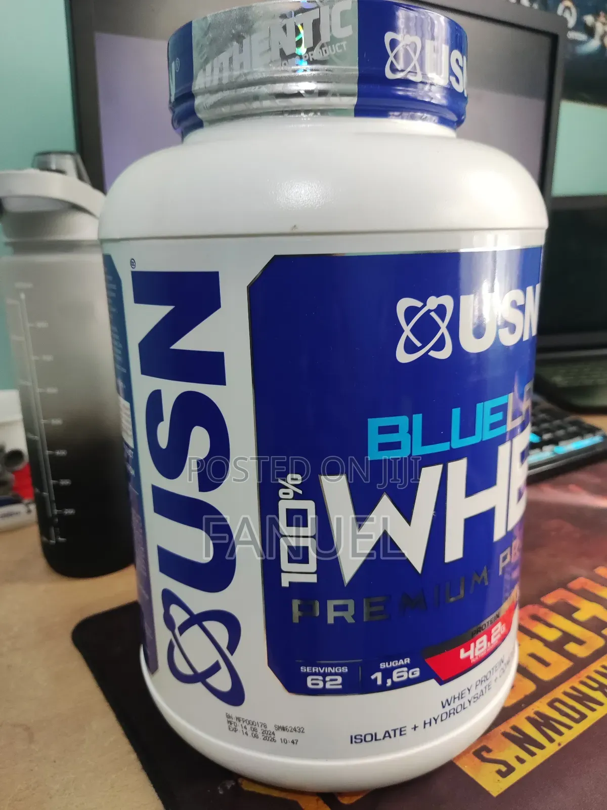 Usn Whey Protein Strawberry 2kg - Original- Sealed - Quick Sale