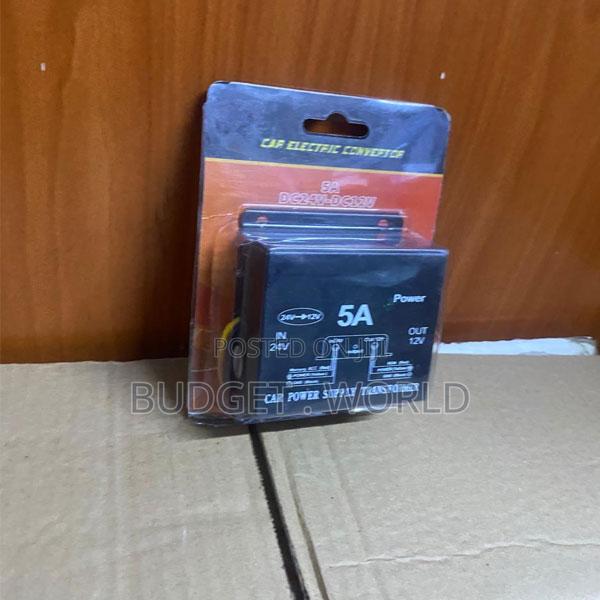 5a Dc-Dc Step Down Converter 24v to 12v Voltage Regulator for Vehicles