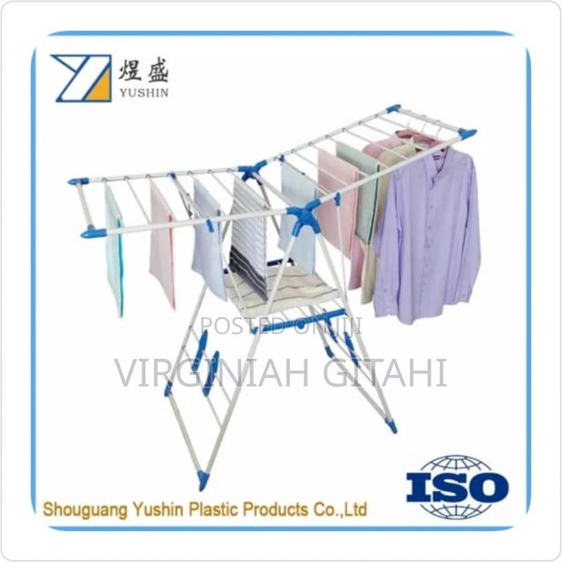 Outdoor Multifunctional Folding Clothes Drying Rack