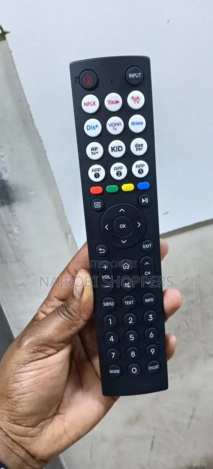 Hisence Remote/ Vidaa Remote