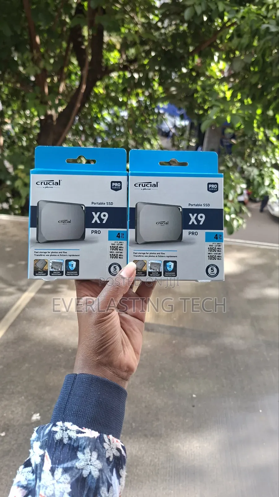 Crucial X9 Pro 4tb Portable Ssd, Up to 1050mb/S