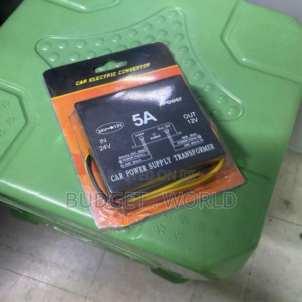 Water Resistant 24v to 12v 5a Converter for Outdoor Use