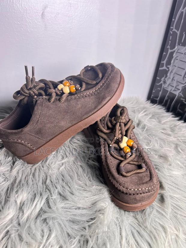 Beaded Lace Mules