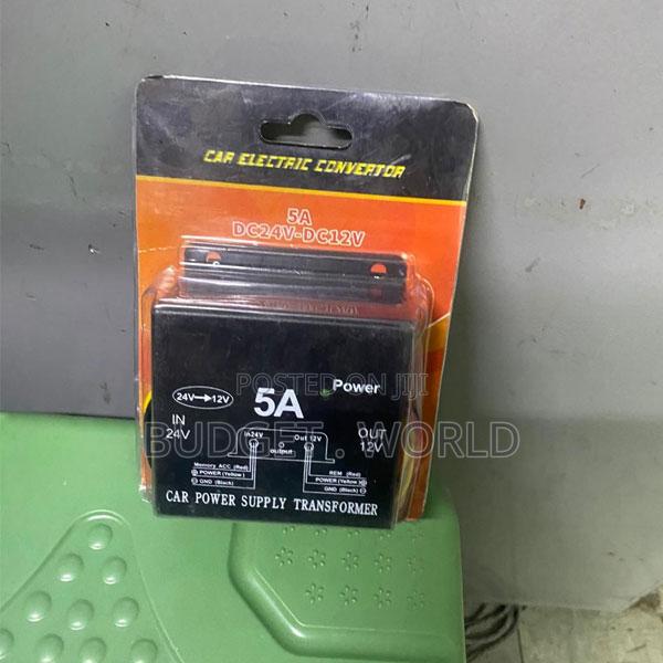 24v to 12v Car Voltage Reducer 5a for Led Strips Devices - main view