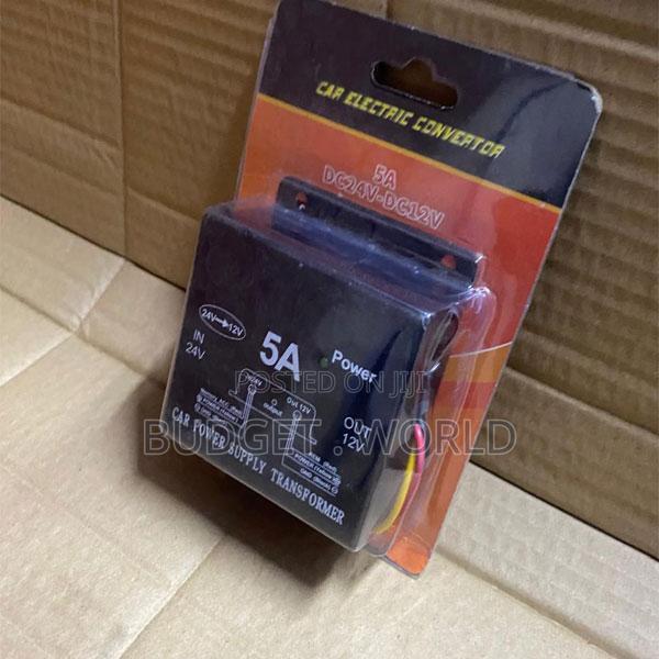24v to 12v 5a Dc Transformer for Car Audio Systems - main view