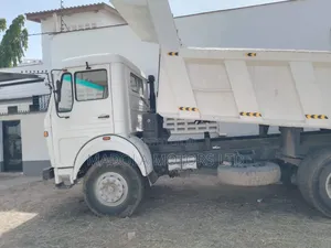Tata Tipper Truck 2012 White
