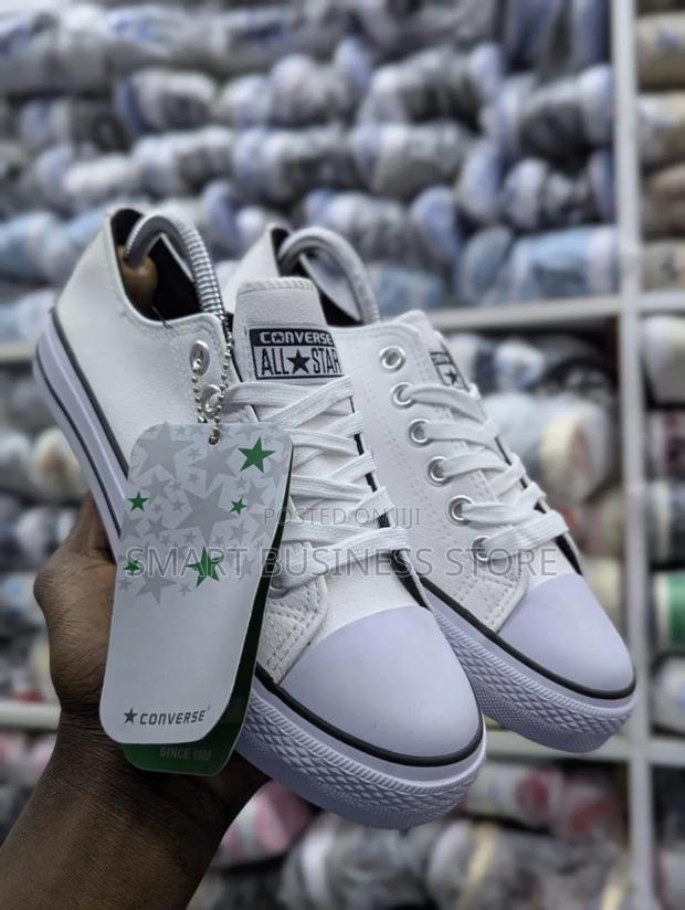 Quality Leather Converse - main view