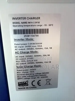 Snadi 3.6kw Hybrid Inverter