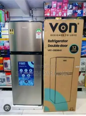 Von 195 Litres VRT-196drhx Double Door Refrigerator