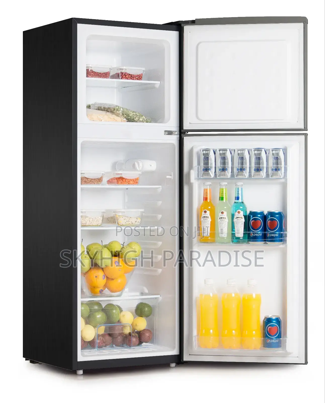 Von 138litres Double Door Refrigerator