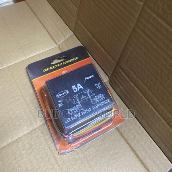 24v to 12v 5a Voltage Reducer for Trucks and Buses