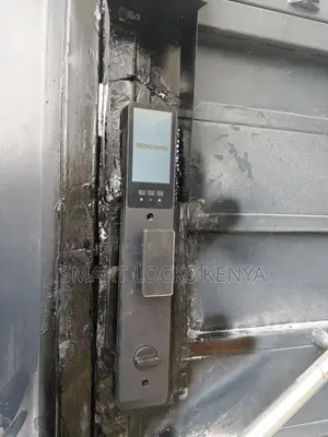 3d Face Recognition Door Lock With Cameras Audio Intercom
