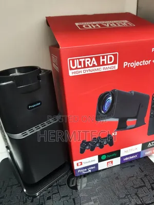 Automatic Connection Wifi Gaming Projector Display Size 200 Inches Max