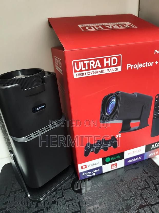 Automatic Connection Wifi Gaming Projector Display Size 200 Inches Max - thumbnail 2