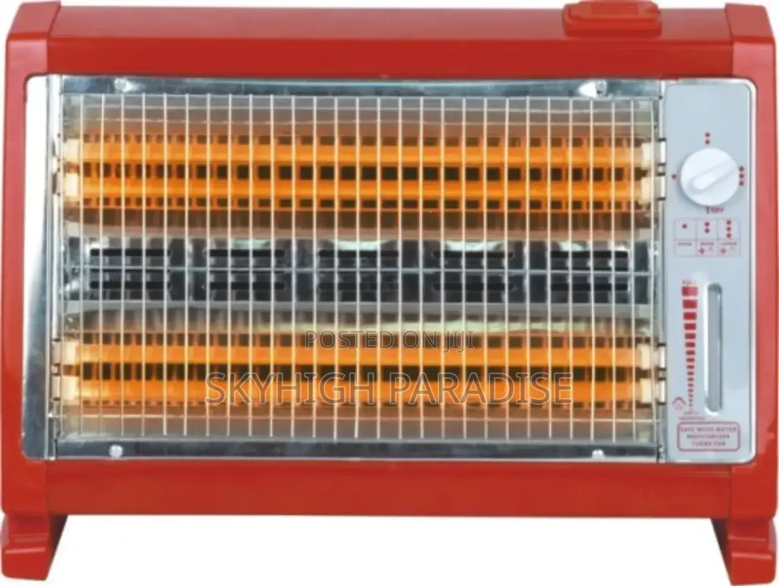 3 Sided Quartz Room Heater With Humidifier