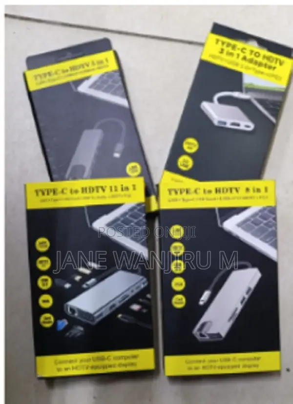 8 in 1 Type C Hub 8 in 1 Type C Hub Usb C to HDTV Usb 3.0