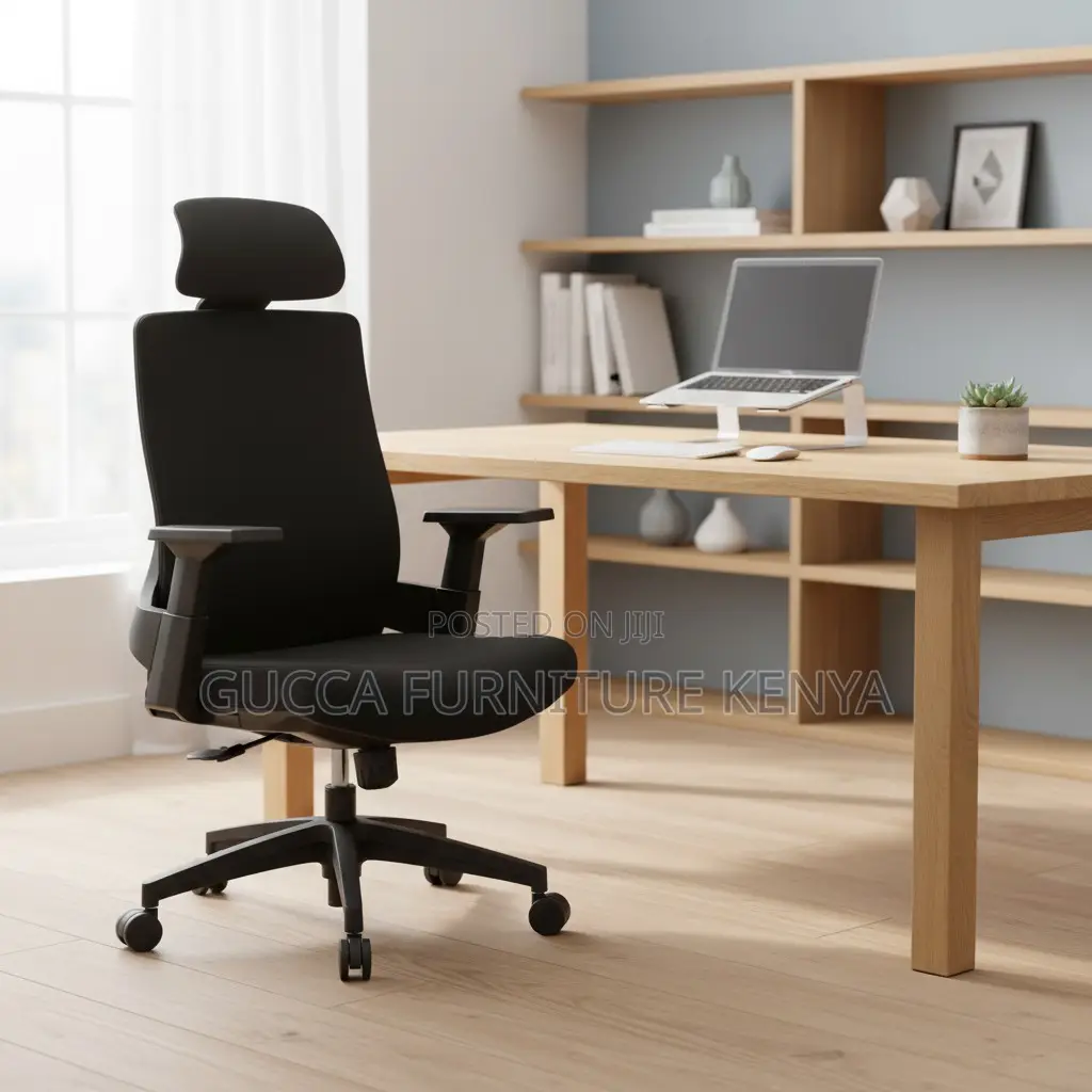 Ergonomic Mesh Computer Seat With Headrest