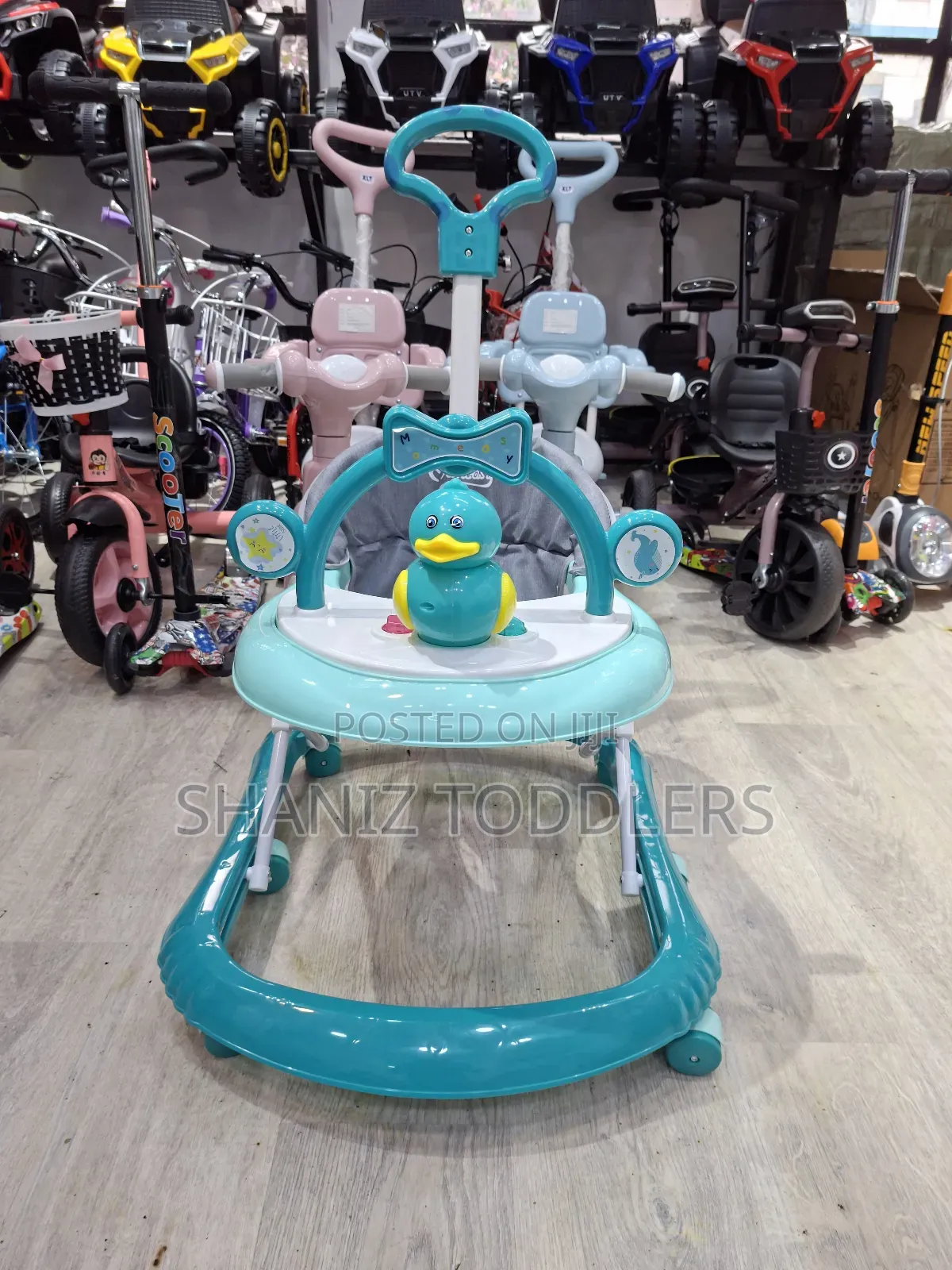 Baby Walker With Parental Handle