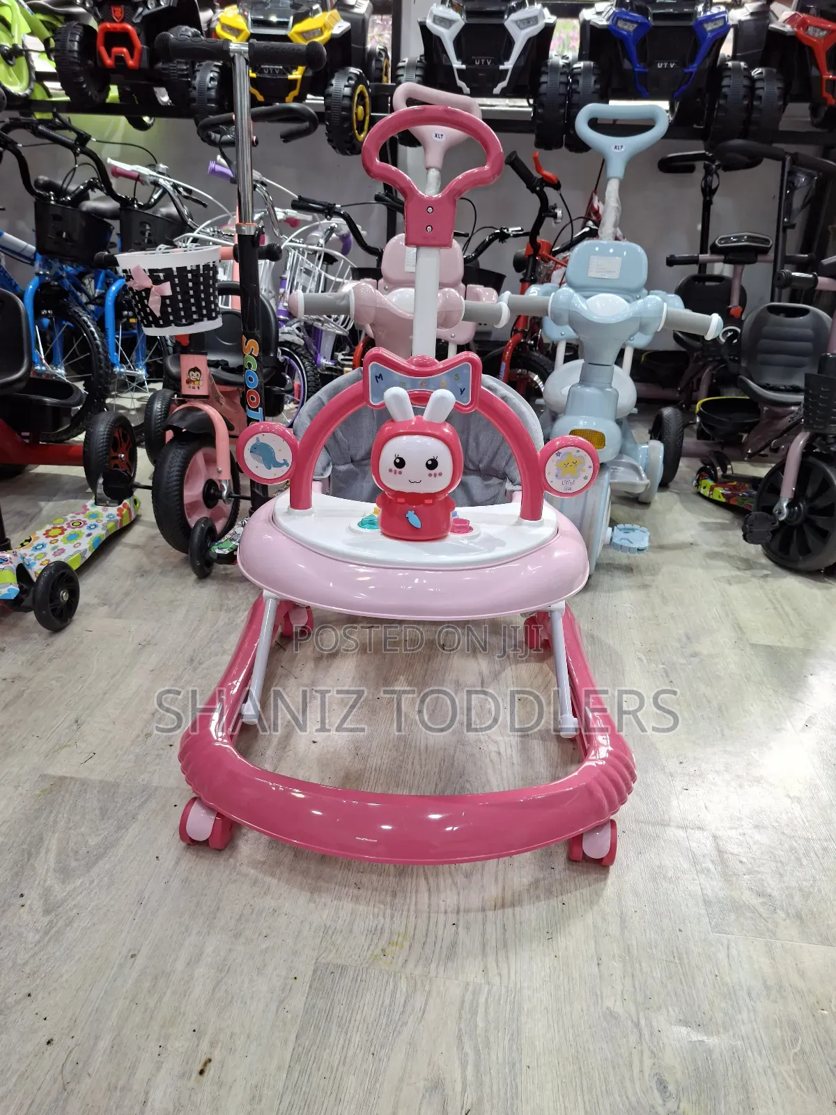 Baby Walker With Parental Handle