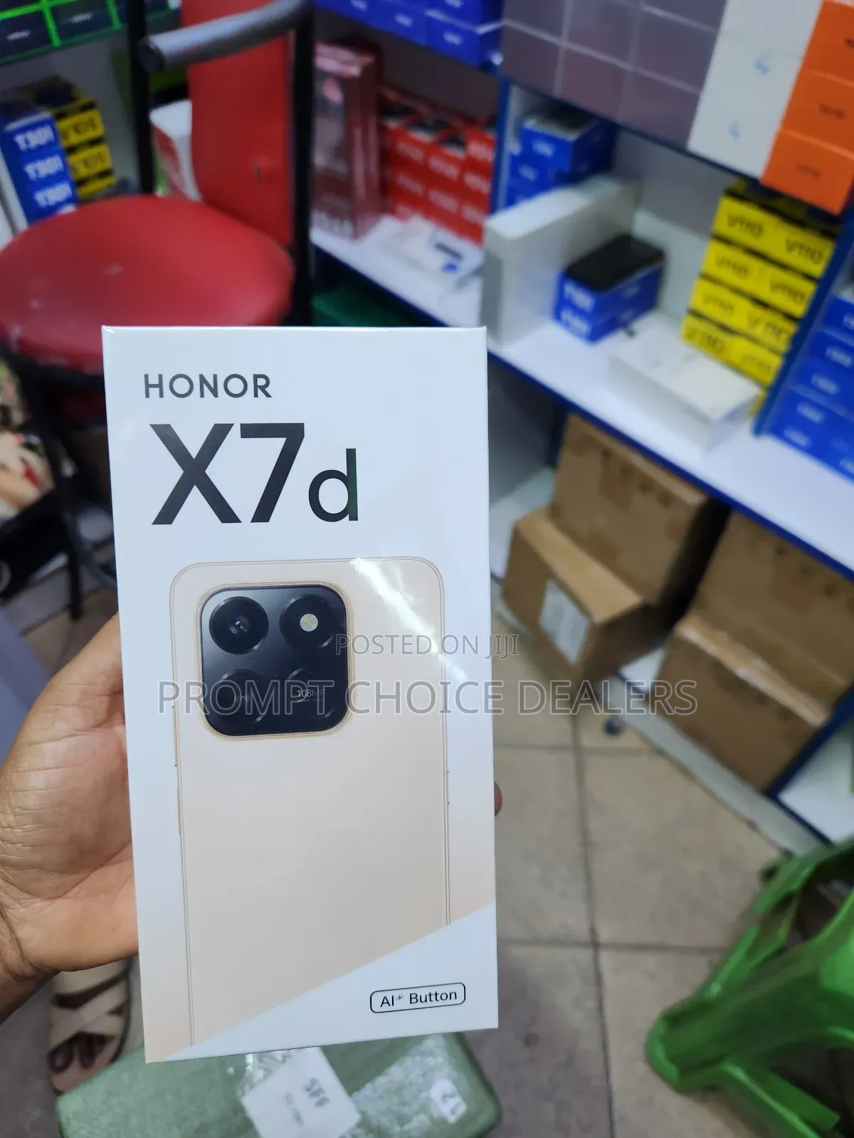 New Honor X7d 256 GB Black