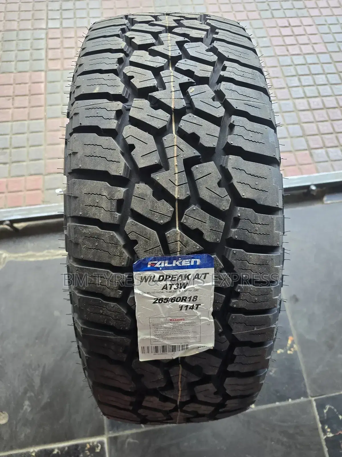 265 /60 R18 Falken Tyres (All Terrein)