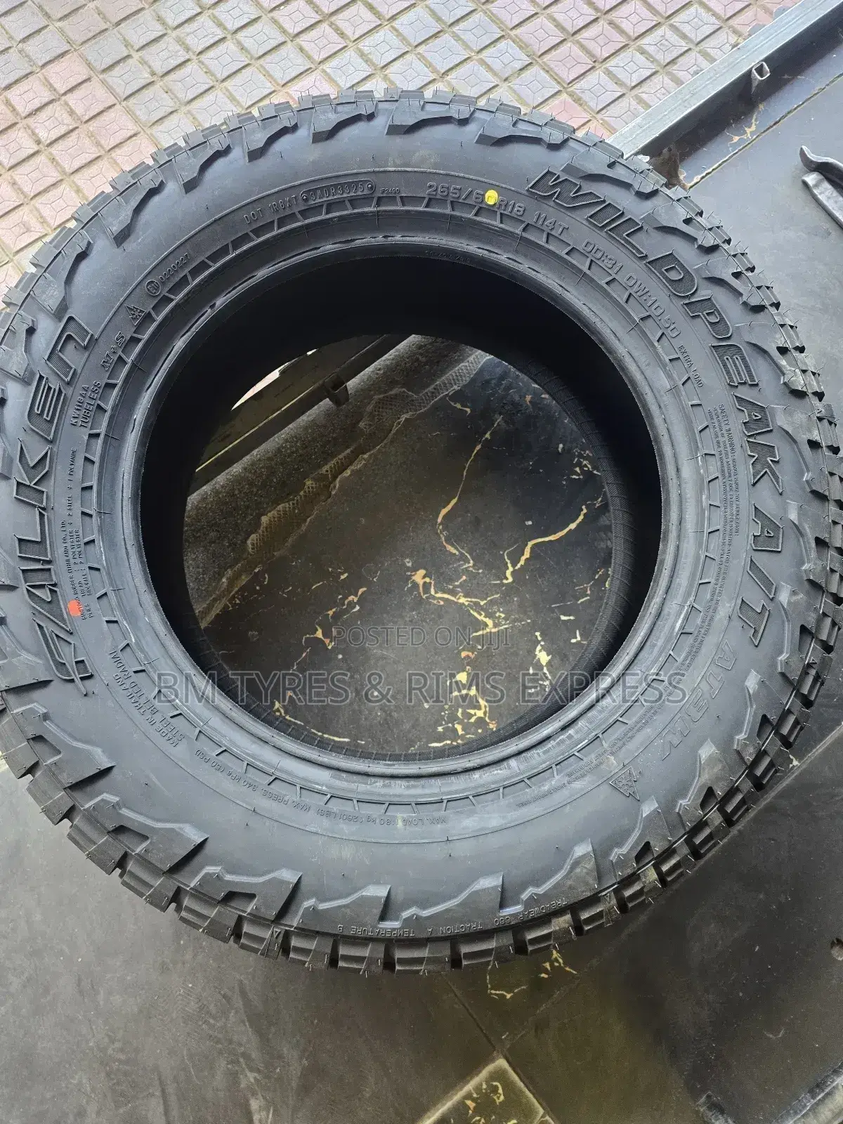 265 /60 R18 Falken Tyres (All Terrein)
