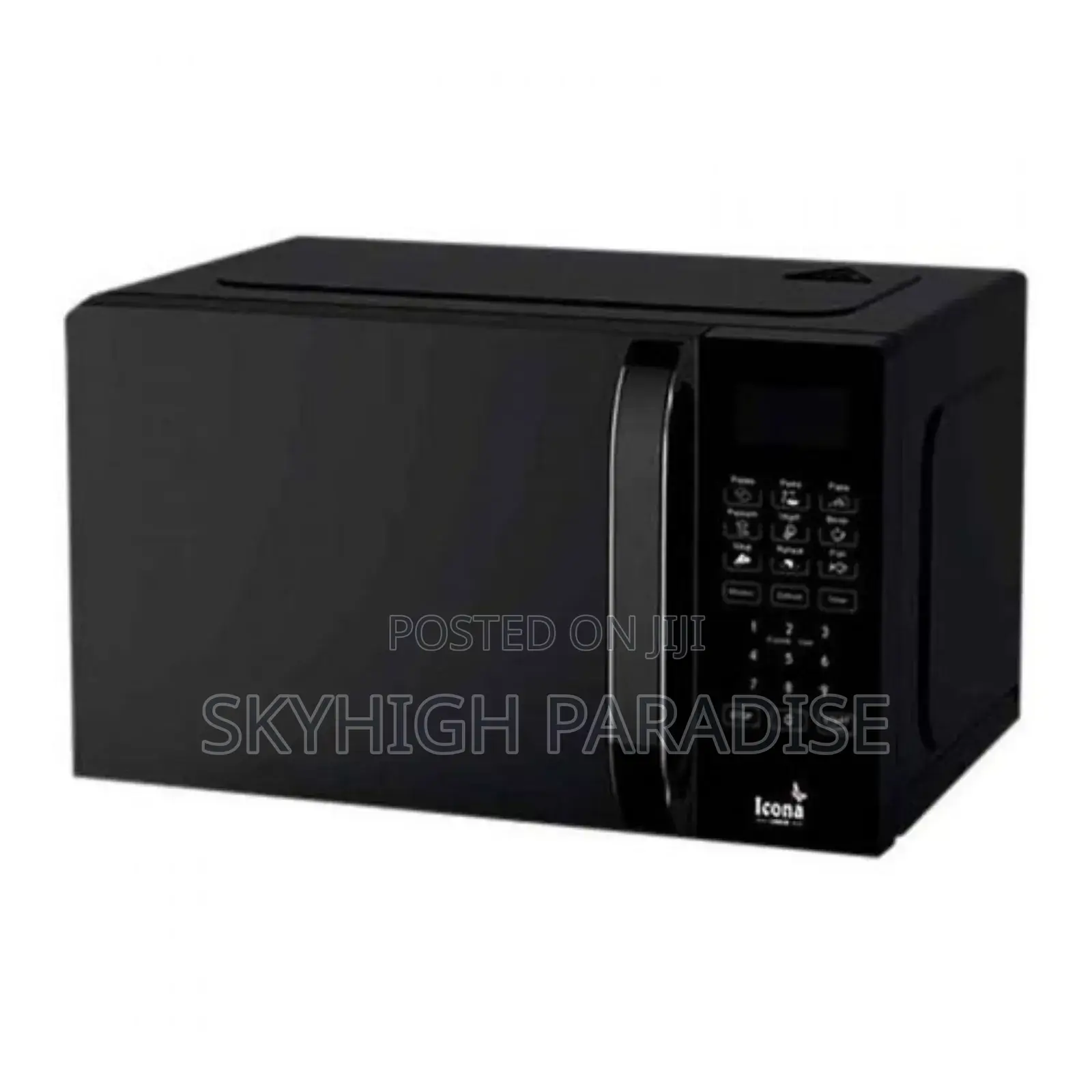 20 Litres Smart Pro Digital Black Microwave