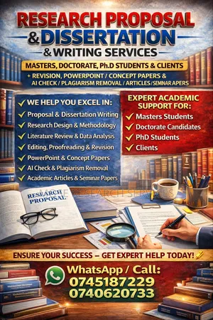 Academic Writing;Phd,Doctorate Masters,Research Projects and Proposal