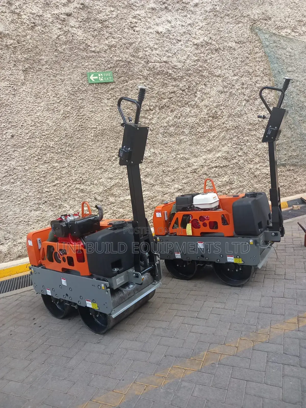Road Roller Fully Hydraulic With Honda Gx390