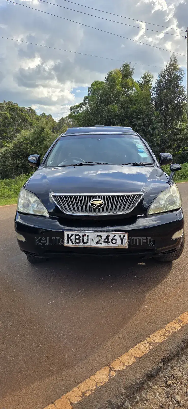 Toyota Harrier 3.5 V6 4WD 2006 Black