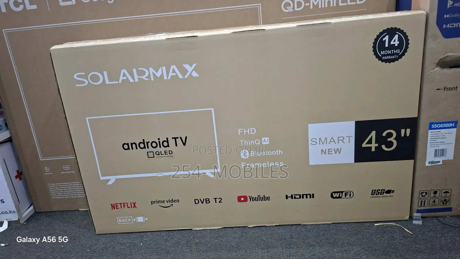 Solarmax 43-Inch Full Hd Led Smart Tv