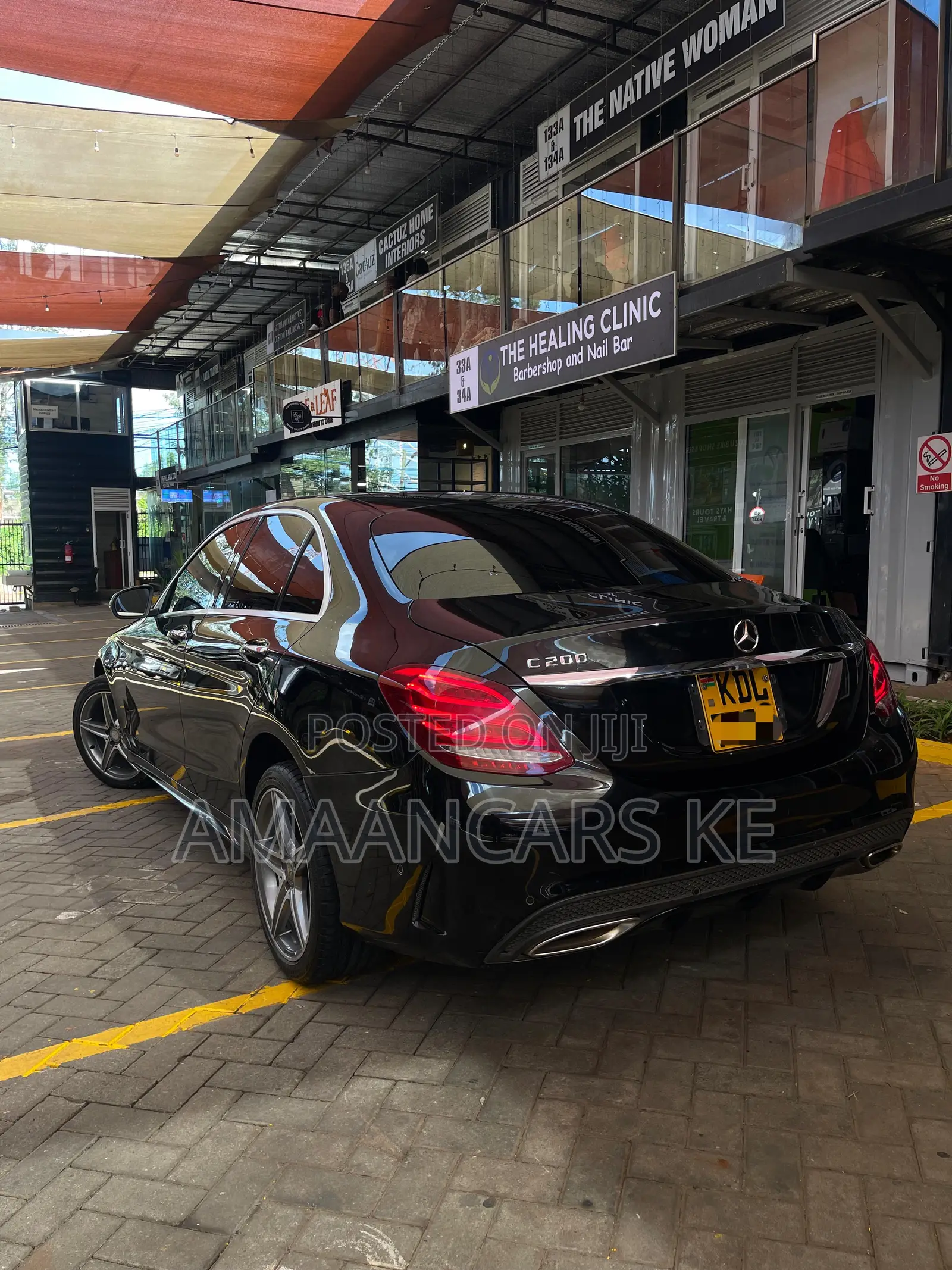 Mercedes-Benz C200 2016 Black