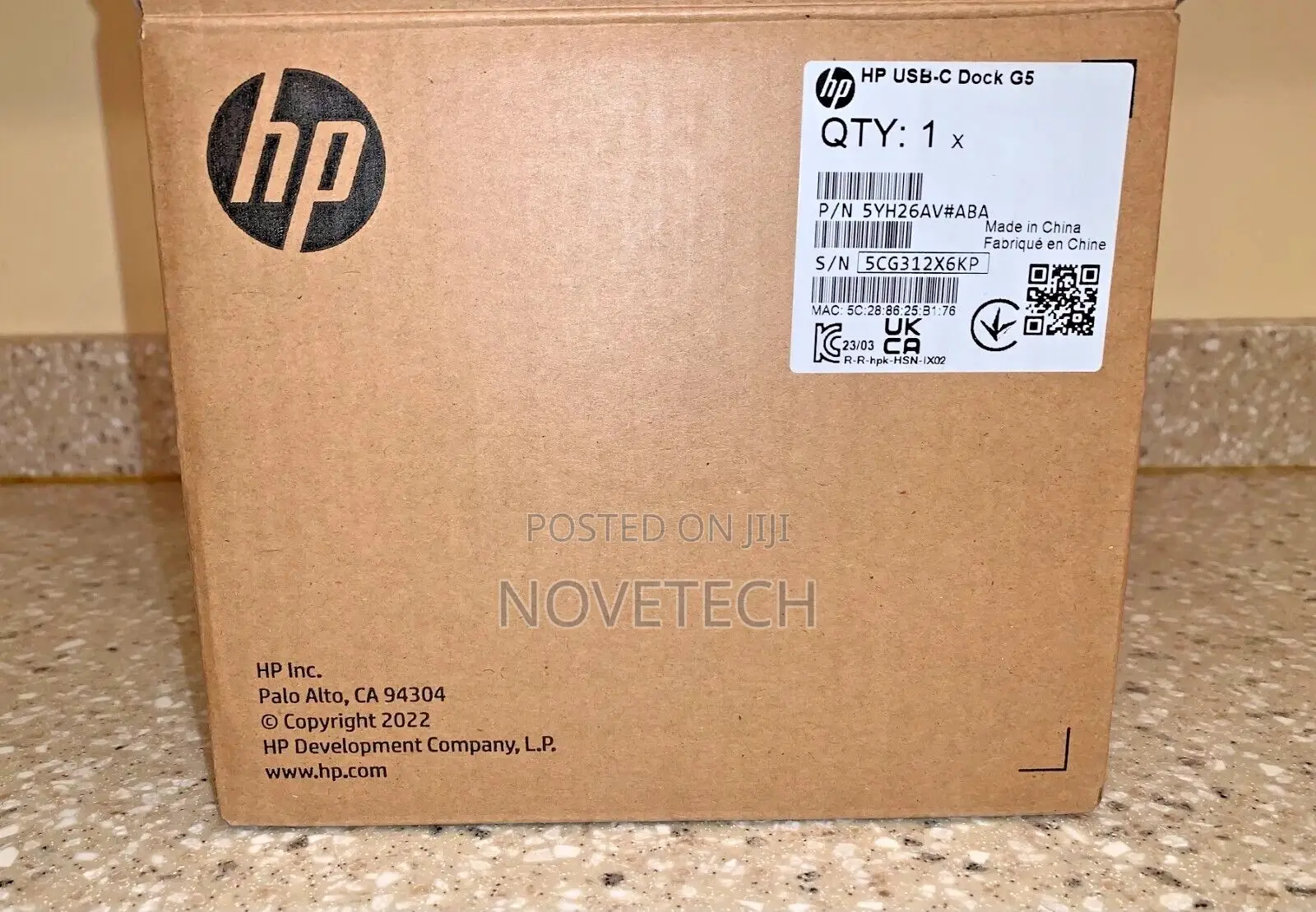 Hp Usb-C G5 Docking Station for Laptop Dual Monitor Charging Bundle