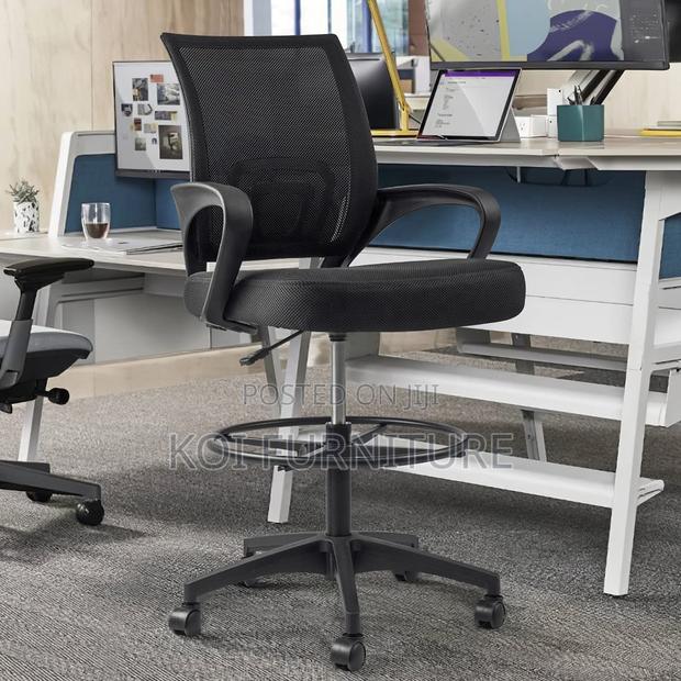 Office Chair : Adjustable Height Cashier Office Chair