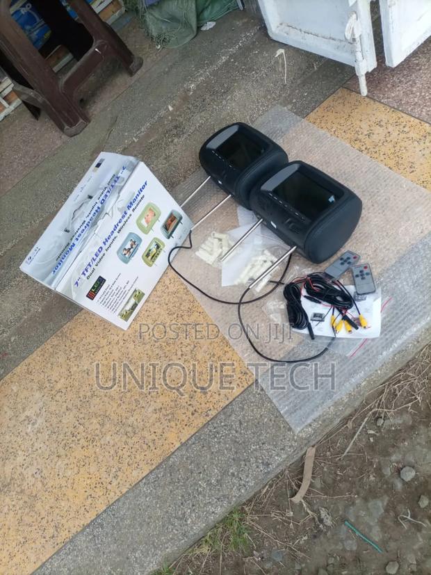 Universal 7" Led Car Headrest Monitor - main view