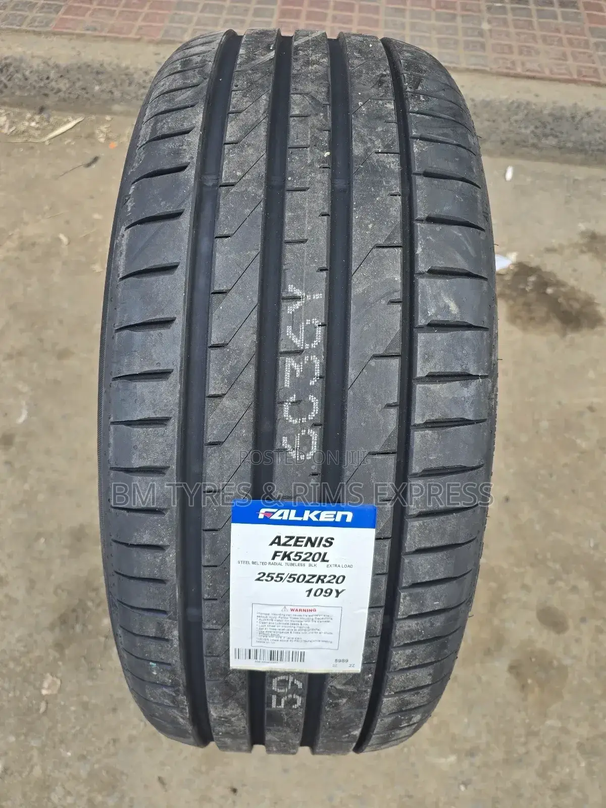 255 /50 R20 Falken Tyres (Japan) Azenis 520.
