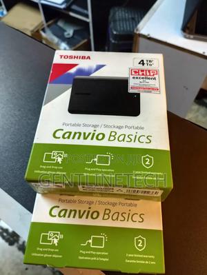 Toshiba 4tb External Hard Drive – Portable Storage - thumbnail 2
