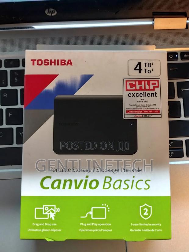 Toshiba 4tb External Hard Disk Drive – High-speed External Storage