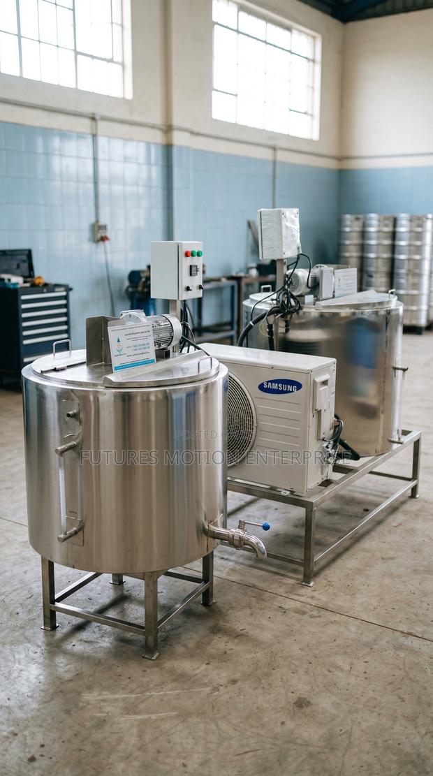 Fast Cooling Milk Chiller 200ltrs Kenya