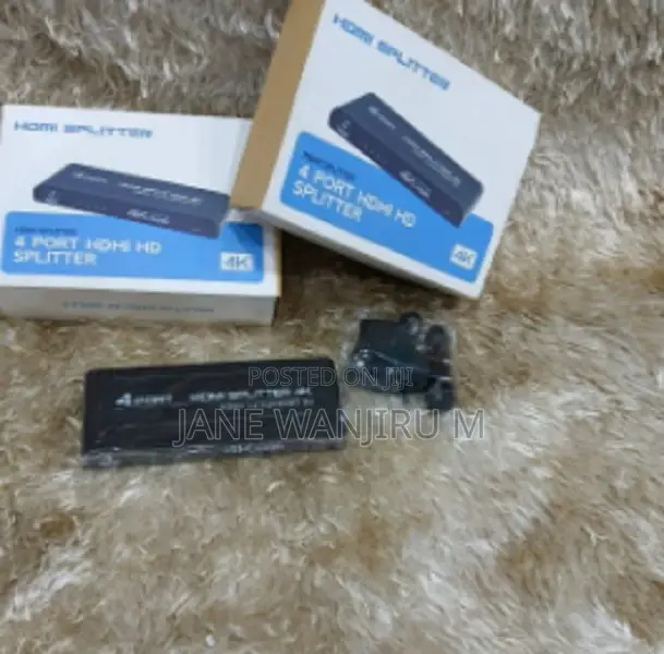 New Full Hd Hdmi Splitter 4ports (1by4) Four Ways