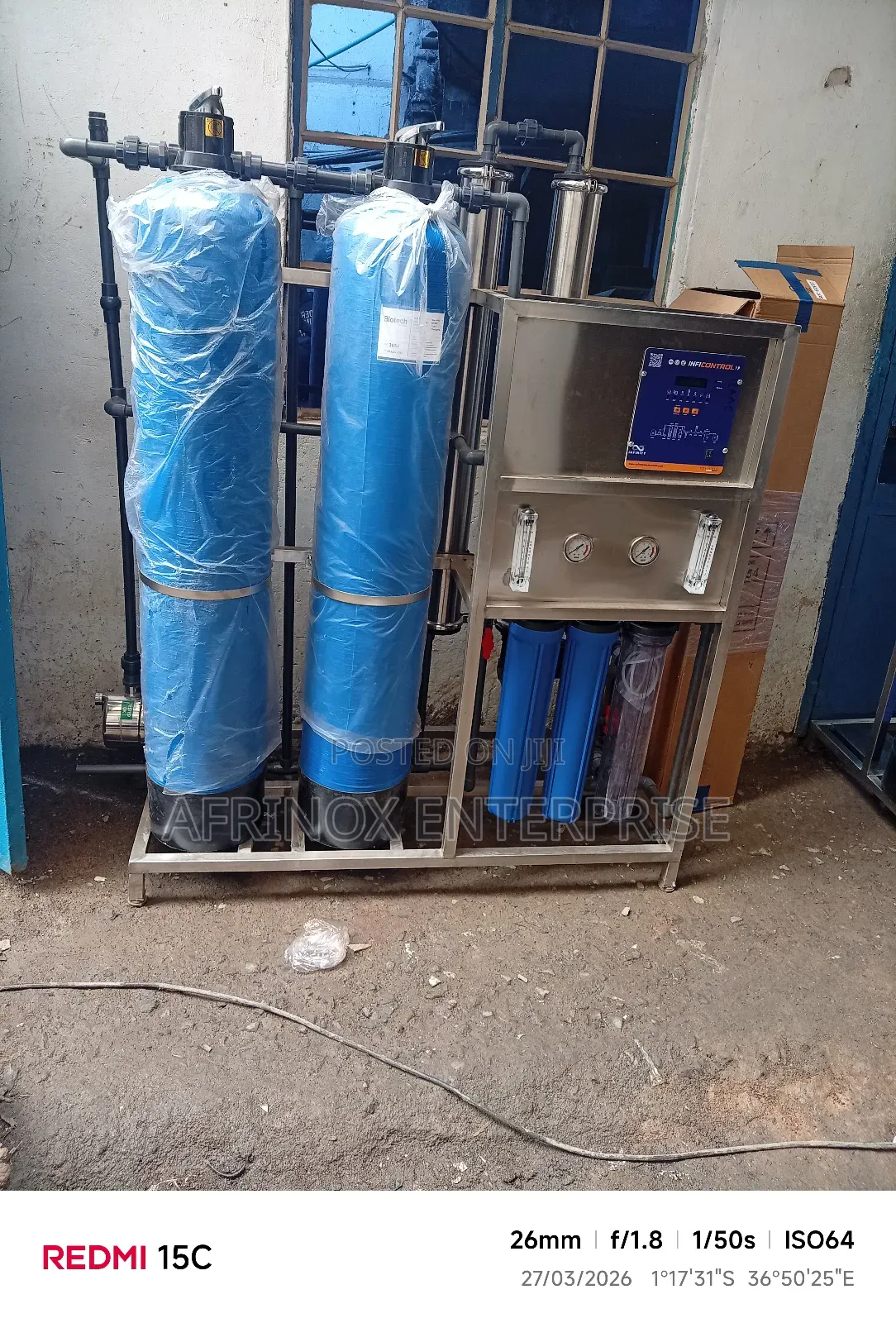 500 Litres Per Hour Water Purification Ro