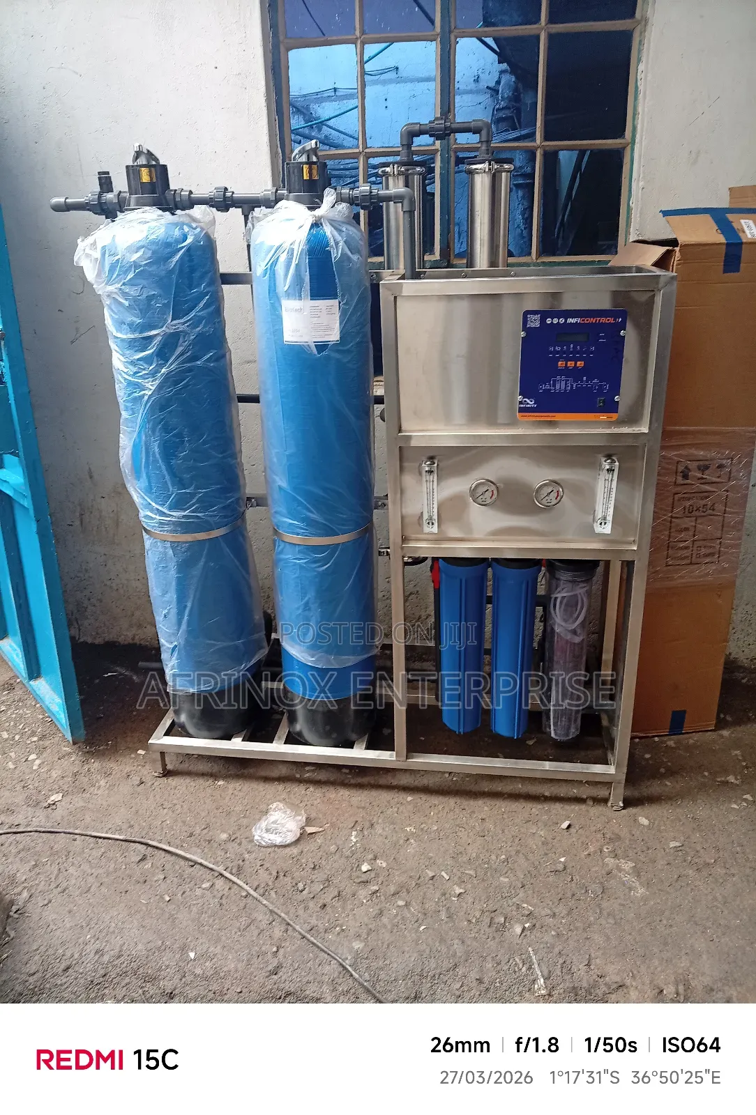 500 Litres Per Hour Water Purification Ro