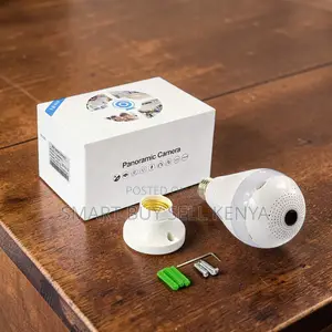 4x Digital Zoom Ai Auto Tracking Panoramic Wifi Bulb Camera