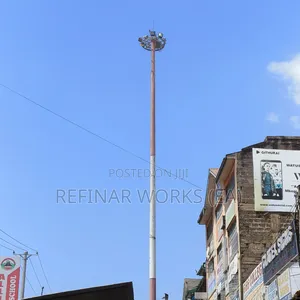 High Mast Lighting Towers for Stadiums Large Grounds (15m–40m)